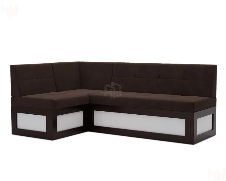 Нотис Левый угол (Велюр молочный шоколад НВ-178 13) 187х82х112 см