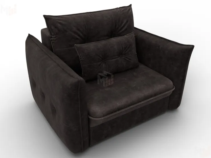 Кресло Лига-100 НПБ ( BRUT 17 коричневый )