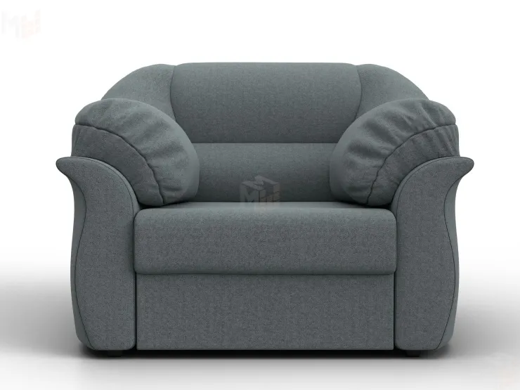 Кресло Карнелла ( Амур 07 серый )