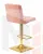 Стул барный DOBRIN GOLDIE (пудрово-розовый велюр (MJ9-32))