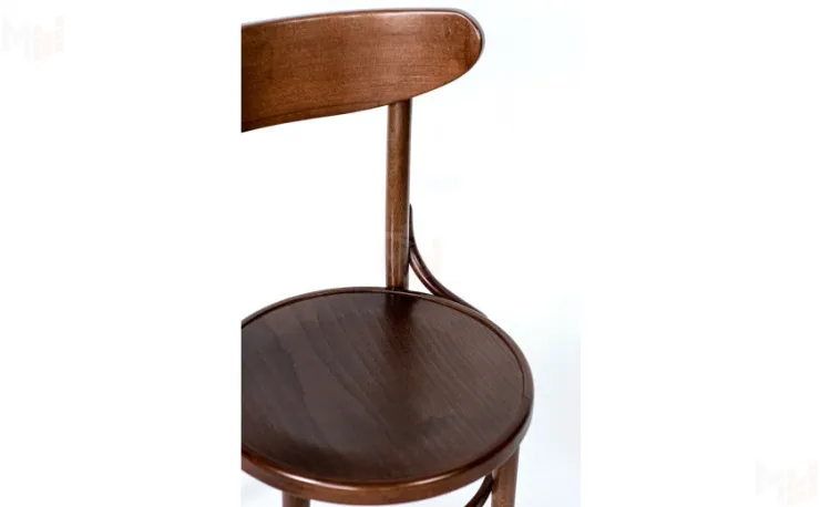 Стул деревянный венский Милем темный орех