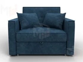 Кресло-кровать Лига-104 (80) ( BRUT 11 синий )