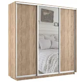 Шкаф-купе Экспресс трио 1 зеркало 2100 (сонома)