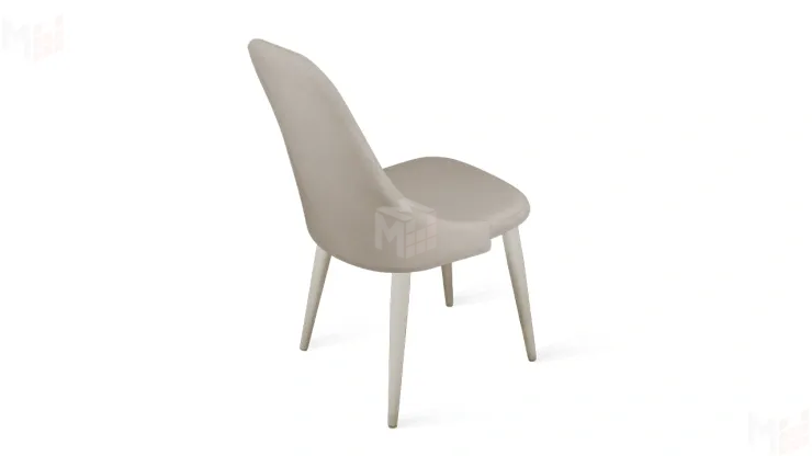 Стул Франк (конус) исп. 2 - ДП2-30 Капучино матовый/Микровелюр Catania Ivory (бежевый)