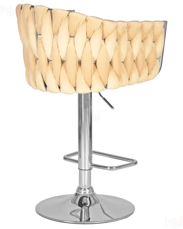 Стул барный DOBRIN MARCEL (бежевый велюр (MJ9-10))