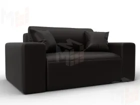 Кресло Лига-036 НПБ ( GRIFON 12 коричневый )