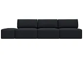 Диван прямой модульный с пуфом Лига-060 НПБ Лонг