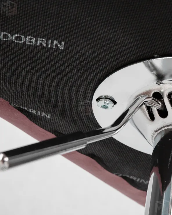 Стул барный DOBRIN KRUGER ARM (пудрово-розовый велюр (MJ9-32))