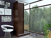 Шкаф-купе Альянс 1,0 (венге)