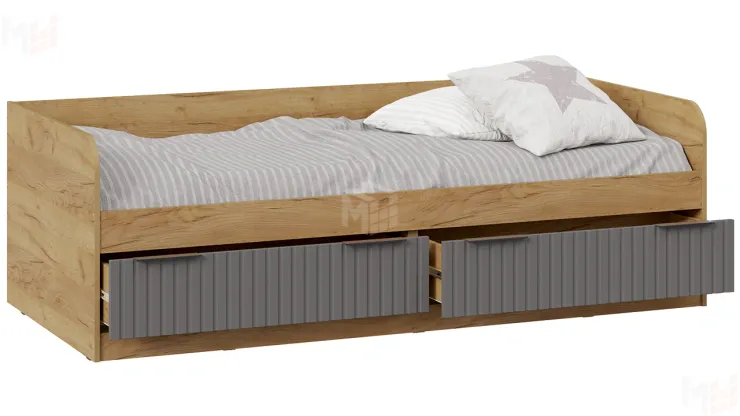 Кровать комбинированная Хилтон 404.006.000 Графит