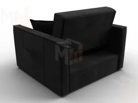 Кресло-кровать Лига-104 (80) ( SEVEN 35 черный )