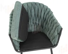 Стул обеденный DOBRIN MATILDA (зеленая ткань (LAR 275-23))