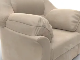 Кресло Карнелла ( SEVEN 729 бежевый )