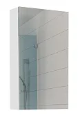 Шкаф-зеркало Норма 40 с одной дверцей Айсберг