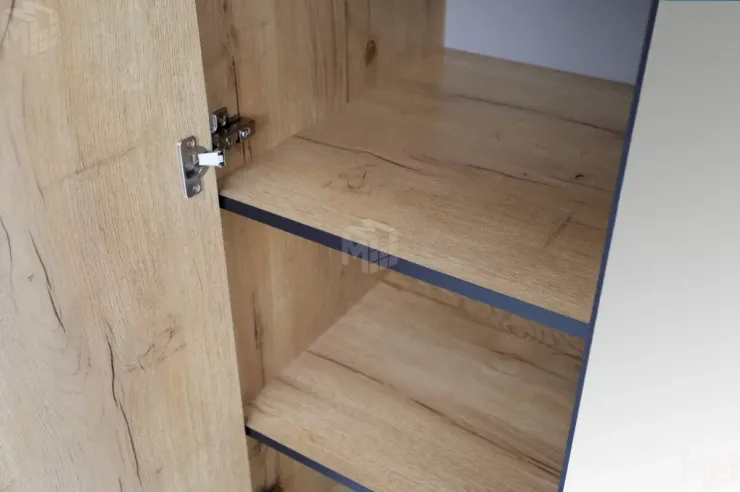 Шкаф 3-х створчатый Лофт 3 Дуб Крафт Золотой