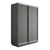 Шкаф-купе Оптим 2-х дверный 160 см. 1 штанга, 6 полок