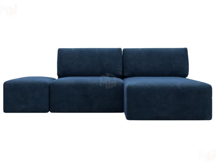 Диван угловой модульный с пуфом Лига-060 НПБ угол универсальный