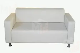  Диван Блэк нераскладной Остин Уайт 200 см