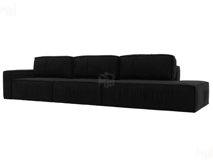 Диван прямой Прага Модерн Лонг подлокотник слева