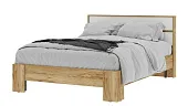 Кровать Хелен КР 02 1400 дуб крафт золото - белый Кровать Хелен КР 02 1400 дуб крафт золото - белый
