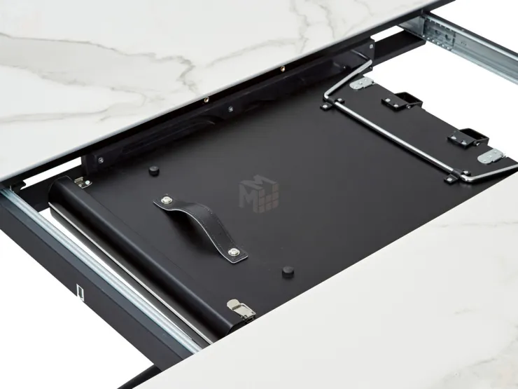 Стол VOLAND BIANCO TL-45 Чёрный / белый мрамор