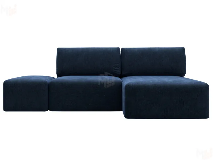 Диван угловой модульный с пуфом Лига-060 НПБ угол универсальный