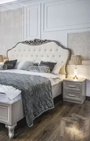 Кровать Мокко 160x200 см серый камень Кровать Мокко 160x200 см серый камень