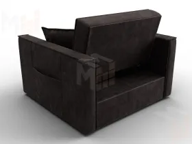 Кресло-кровать Лига-104 (80) ( BRUT 17 коричневый )