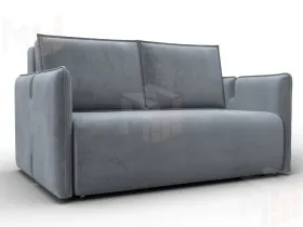 Диван прямой Лига-117 ( TOWER 10 серый )