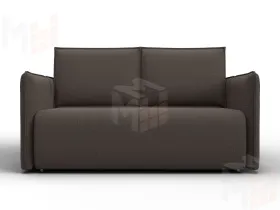 Диван прямой Лига-117 ( Амур 05 коричневый )