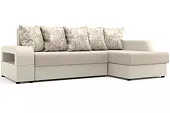Диван угловой Марго Бежевый  Правый