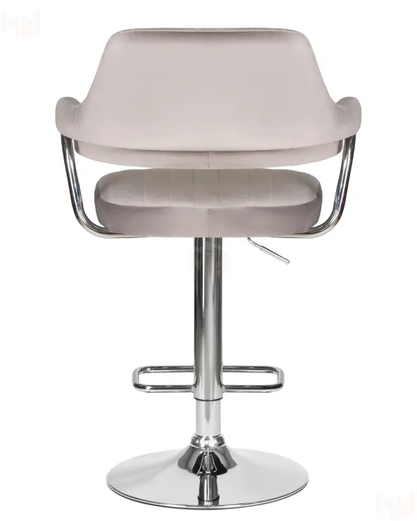 Стул барный DOBRIN CHARLY (серый велюр (MJ9-75))