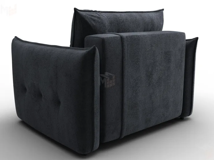 Кресло Лига-100 НПБ ( TOWER 11 темно-серый )