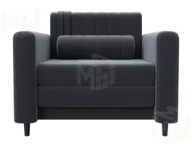 Кресло Лига-070 ( SEVEN 17 серый )