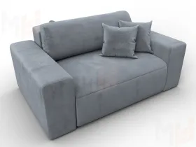 Кресло Лига-036 НПБ ( TOWER 10 серый )