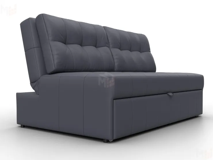 Диван прямой Лига-107 (140) ( GRIFON 15 серый )