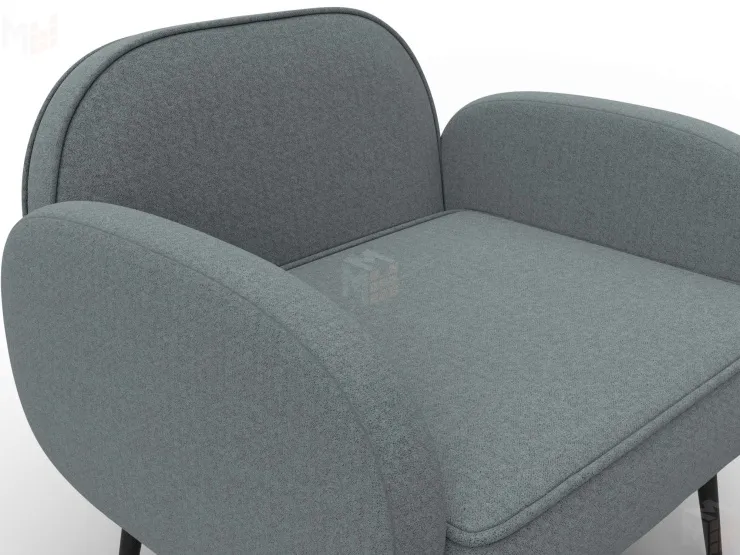 Кресло Лига-086 ( Амур 07 серый )