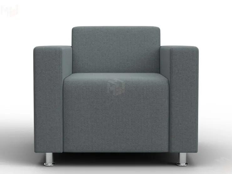 Кресло Лига-093 ВН ( Амур 07 серый )