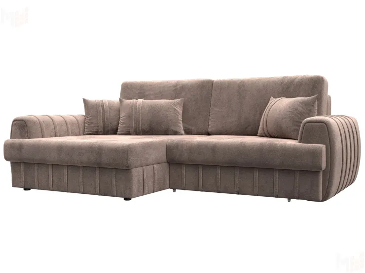 Диван угловой Лига-057 НПБ угол левый