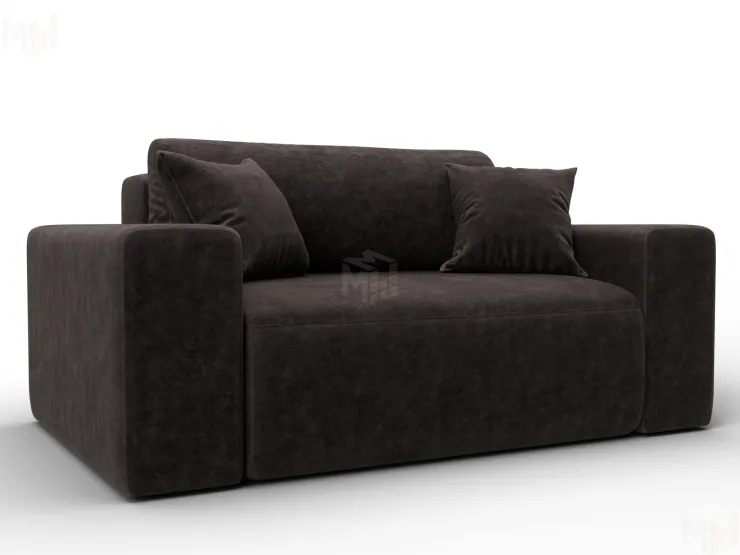 Кресло Лига-036 НПБ ( BRUT 17 коричневый )