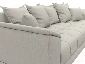 Диван прямой НордСтар НПБ ( Амур 02 бежевый )