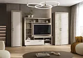Гостиная Ангара набор (крафт серый/кашемир)