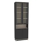 Шкаф для книг AURELIO 7 Антрацит