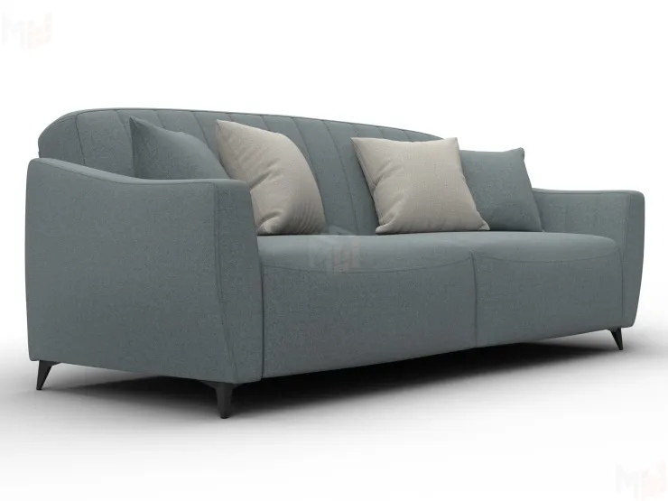 Диван-книжка Лига-095 НПБ ( Амур 07 серый )