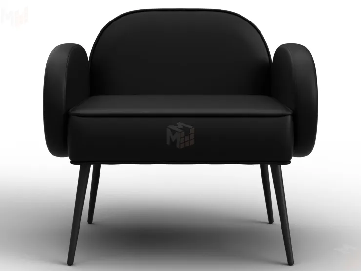 Кресло Лига-086 ( GRIFON 18 черный )