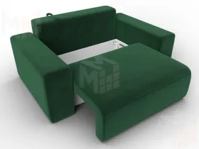 Кресло Лига-036 НПБ ( SEVEN 626 зеленый )