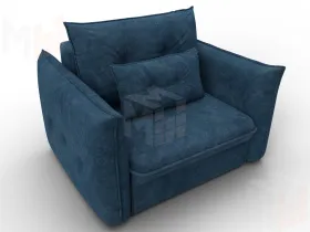 Кресло Лига-100 НПБ ( BRUT 11 синий )