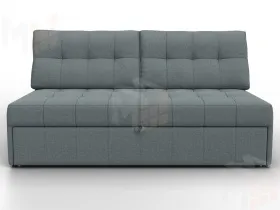 Диван прямой Лига-107 (160) ( Амур 07 серый )