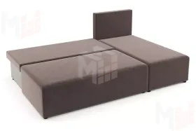 Угловой диван Рим Коричневый