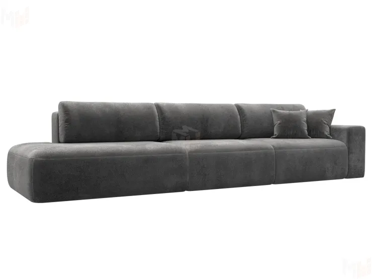 Диван прямой Лига-036 НПБ Модерн Лонг подлокотник справа